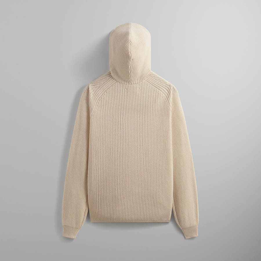 White Men Kith Knit Miles Hoodie Sweatshirts | 2951-CGBNS