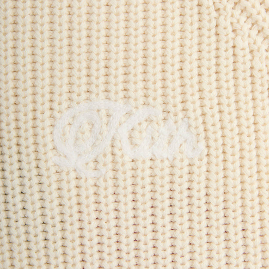 White Men Kith Knit Miles Hoodie Sweatshirts | 6893-HTXGP