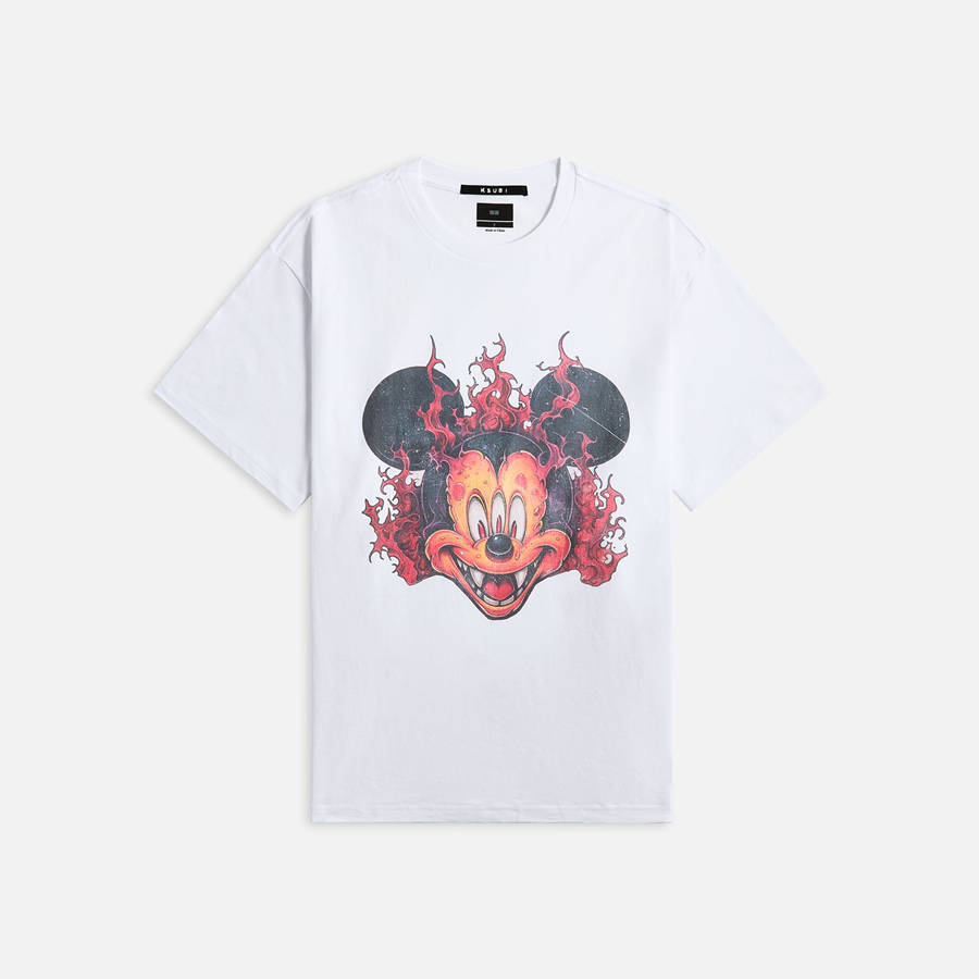 White Men Kith Ksubi Fuego Biggie T-Shirt | 6549-WBKUY