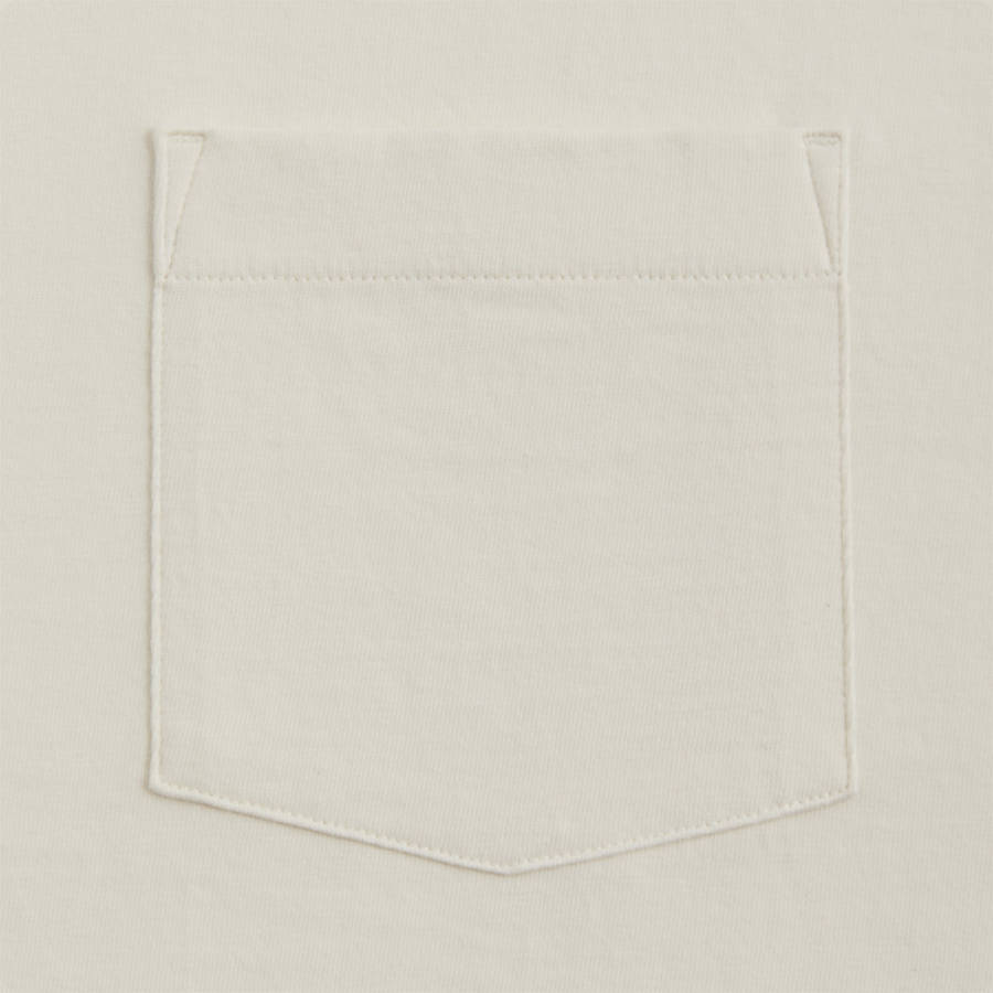 White Men Kith Leonard Pocket Shirts | 1427-BGHNV