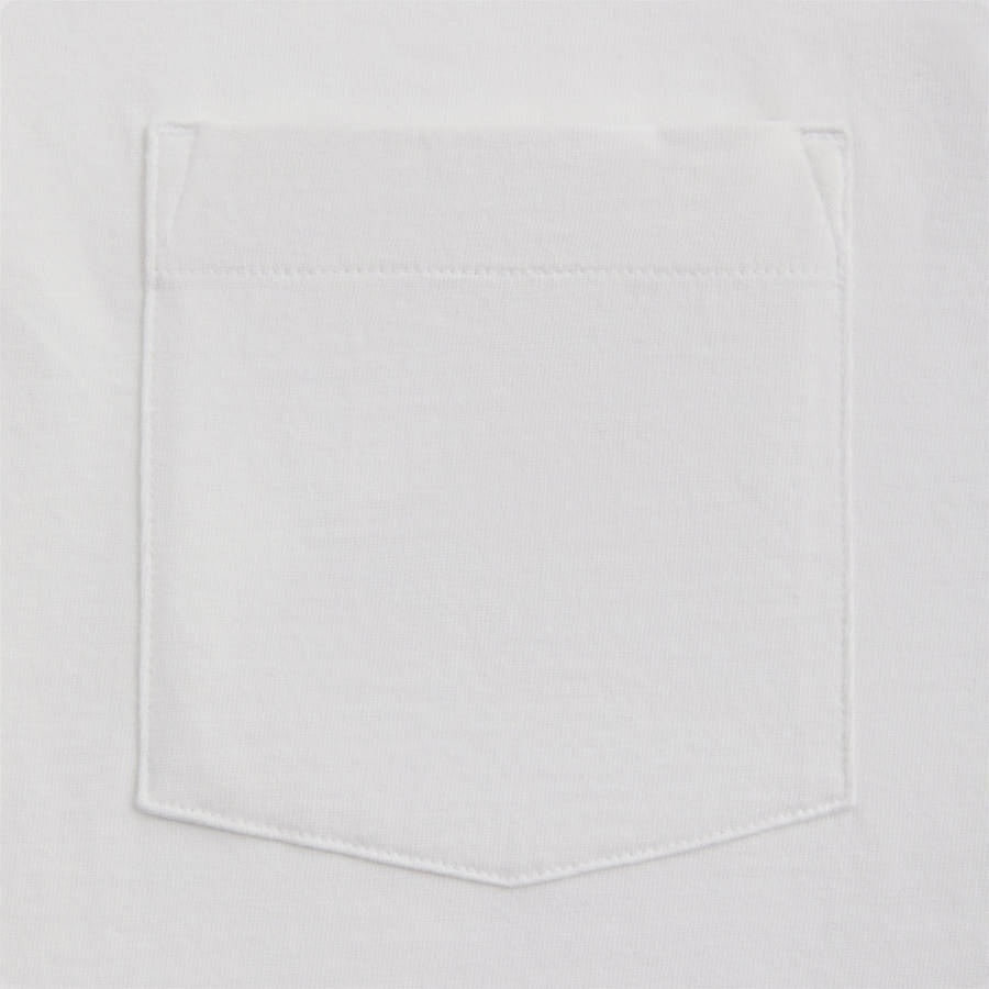 White Men Kith Leonard Pocket Shirts | 7462-ADZTJ