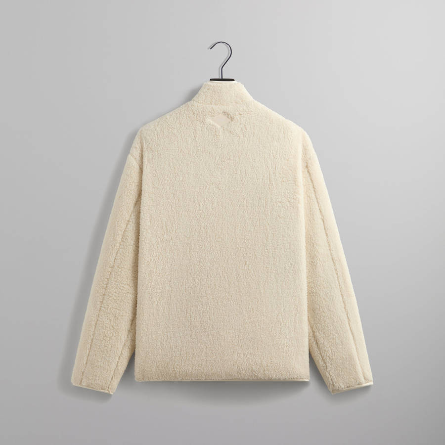 White Men Kith Lightweight Sherpa Antony Full Zip Jackets | 9450-PQHWC