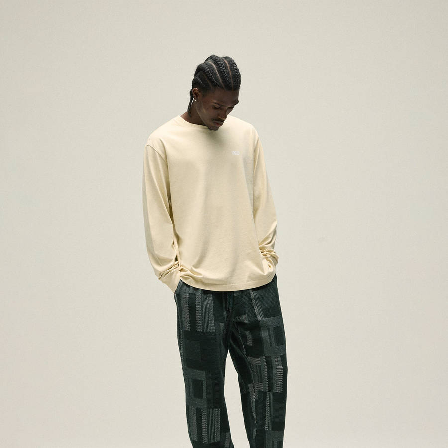 White Men Kith Long Sleeve LAX Shirts | 4012-CHOPT