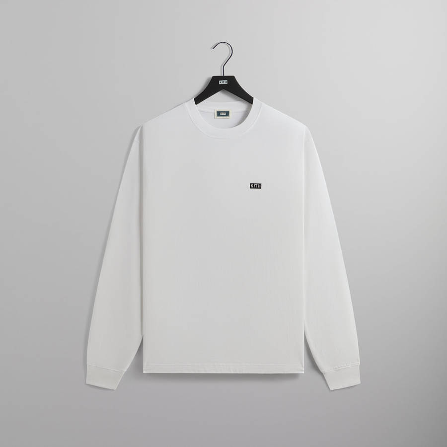 White Men Kith Long Sleeve LAX Shirts | 7186-EZUMQ