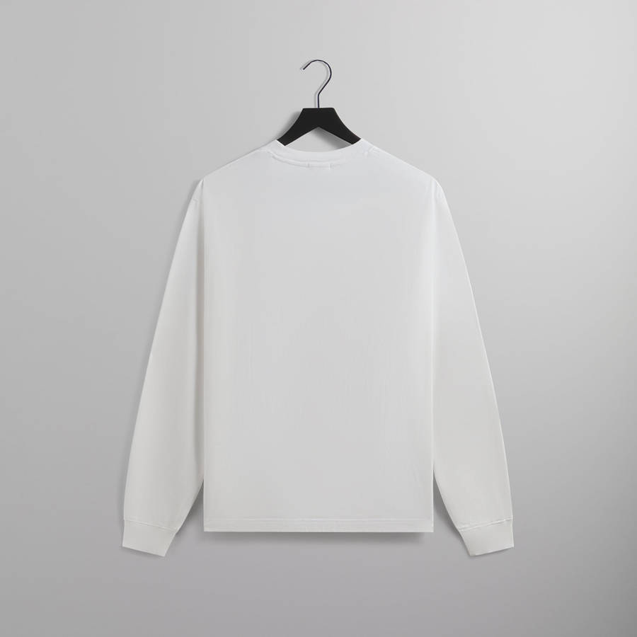 White Men Kith Long Sleeve LAX Shirts | 7186-EZUMQ