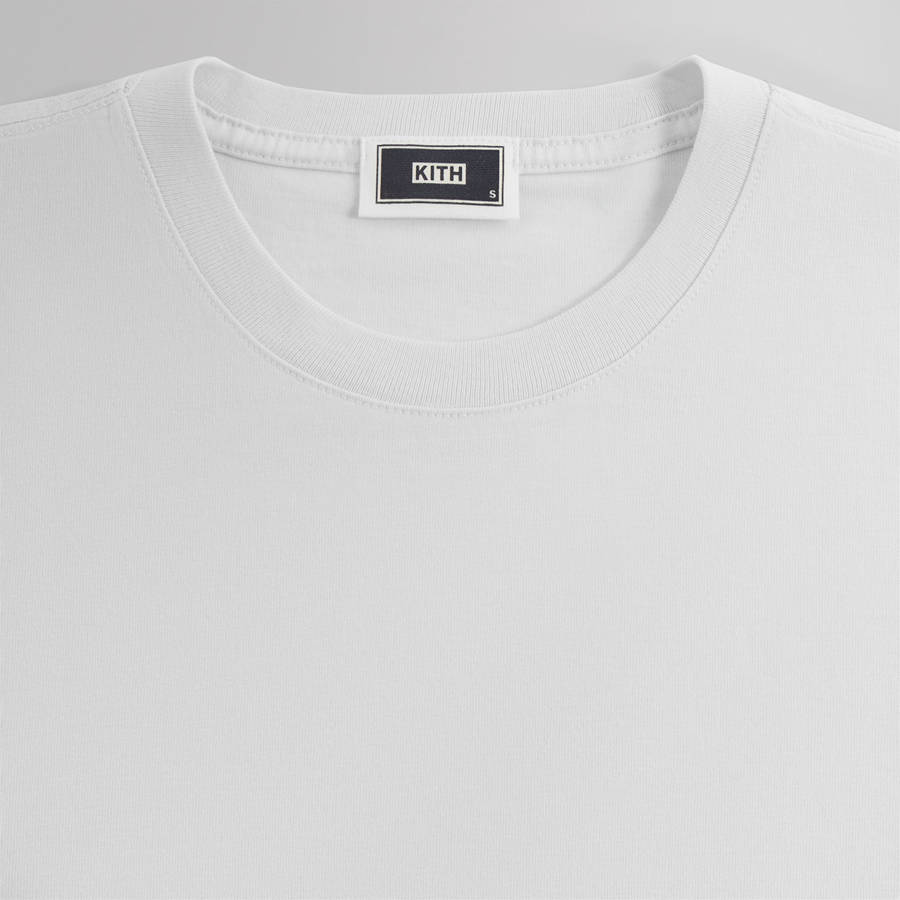 White Men Kith Long Sleeve Vintage T-Shirt | 5128-WHVMX