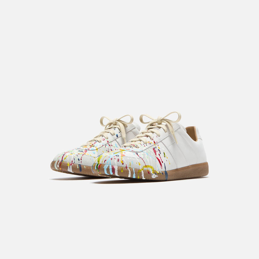 White Men Kith Maison Margiela Replica Painter Sneakers | 3104-OTVRU