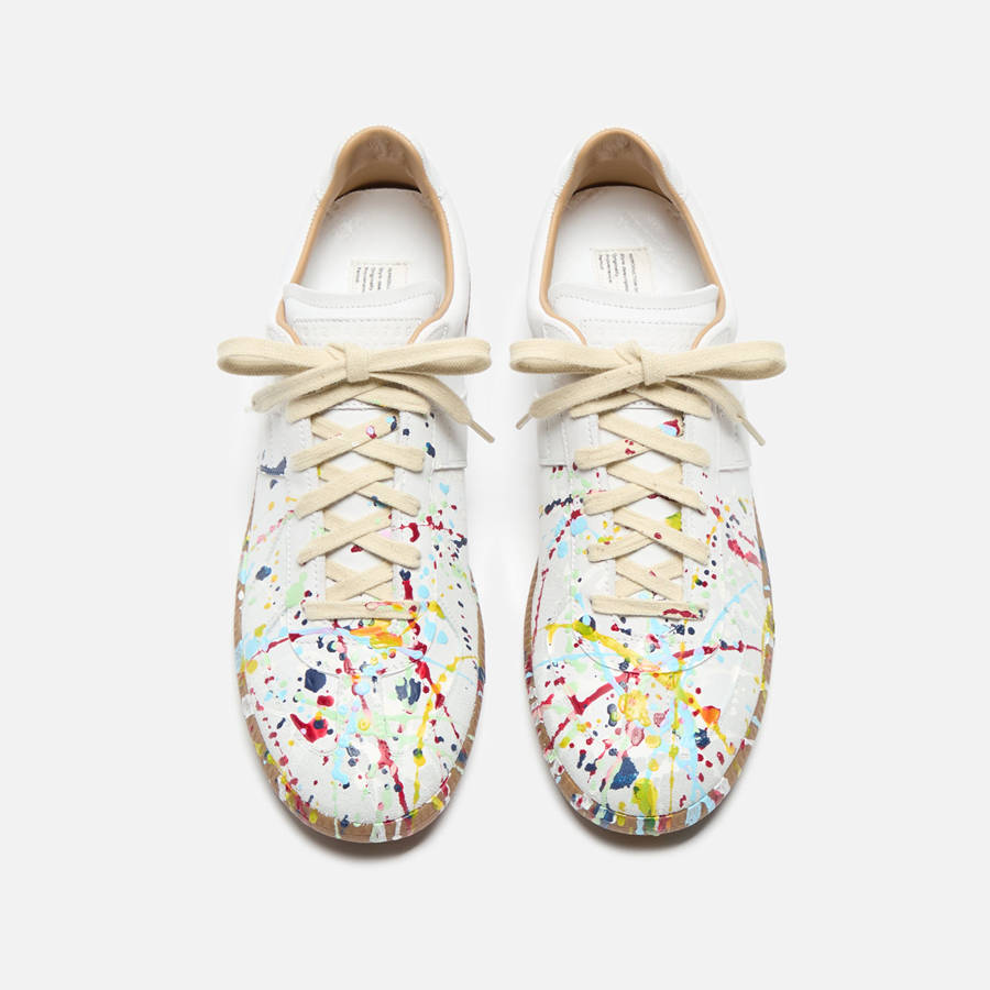 White Men Kith Maison Margiela Replica Painter Sneakers | 3104-OTVRU