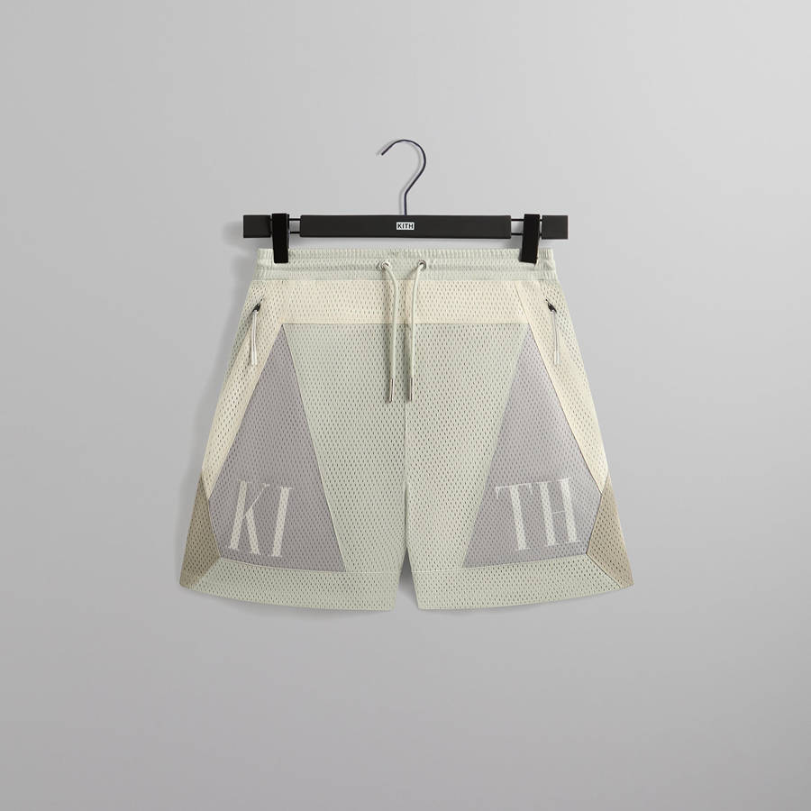 White Men Kith Mesh Turbo Shorts | 1926-SPREF