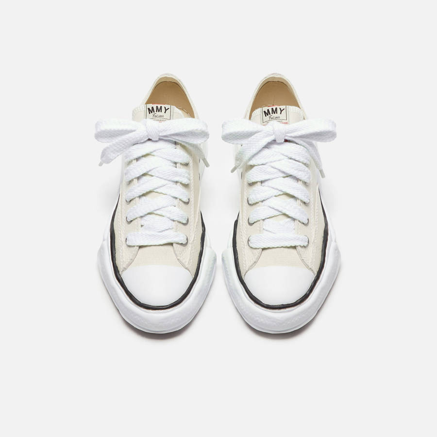 White Men Kith Mihara Yasuhiro Peterson Low OG Sole Canvas Sneakers | 0284-ORXHK