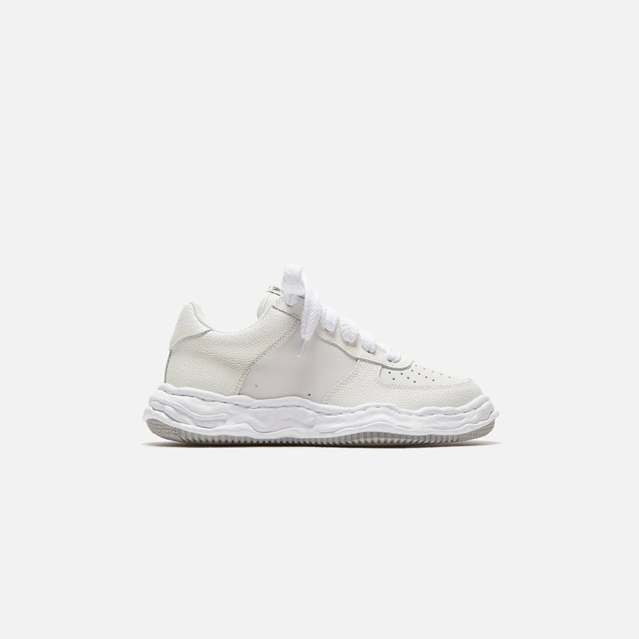 White Men Kith Mihara Yasuhiro Wayne Low OG Sole Bascket Leather Sneakers | 9726-ICGLS