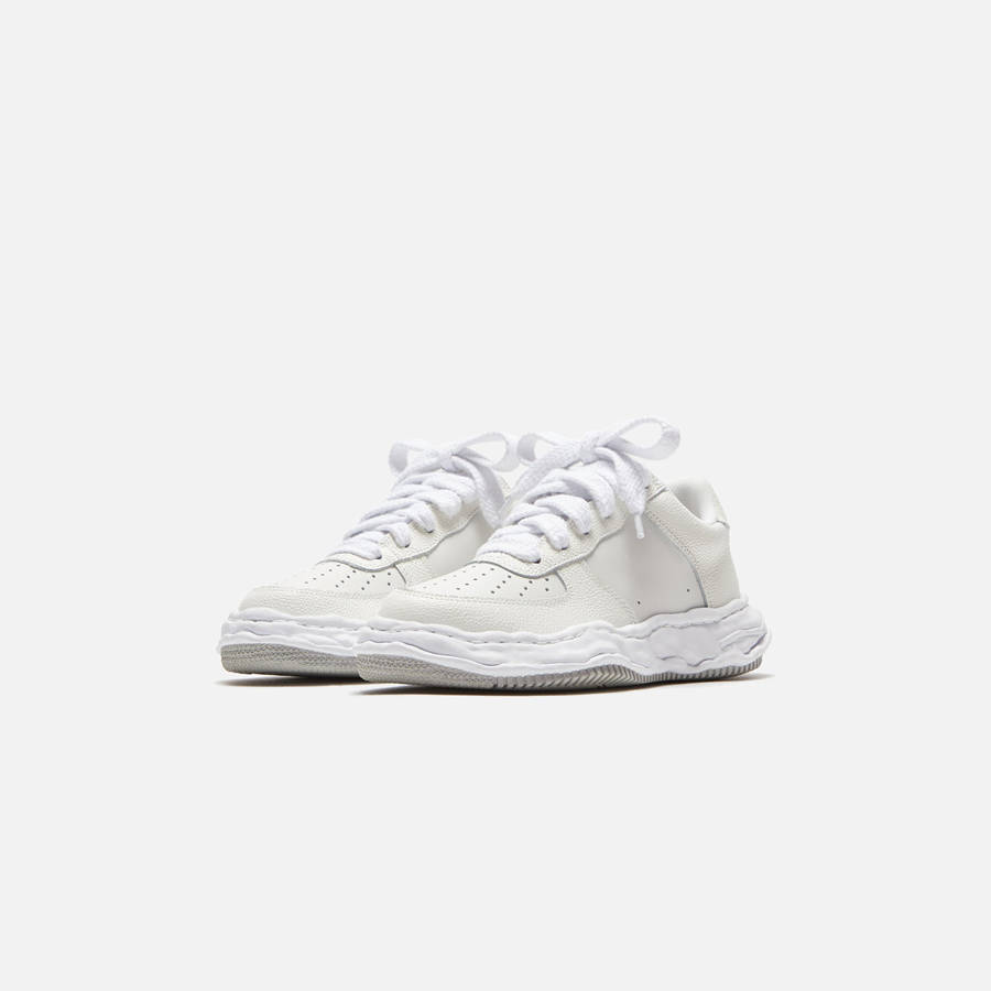White Men Kith Mihara Yasuhiro Wayne Low OG Sole Bascket Leather Sneakers | 9726-ICGLS