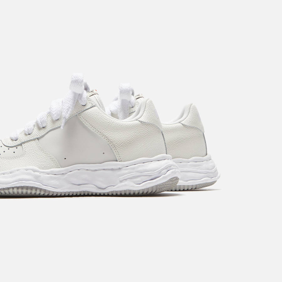 White Men Kith Mihara Yasuhiro Wayne Low OG Sole Bascket Leather Sneakers | 9726-ICGLS