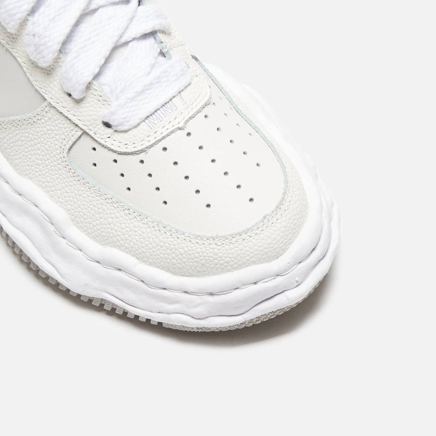 White Men Kith Mihara Yasuhiro Wayne Low OG Sole Bascket Leather Sneakers | 9726-ICGLS