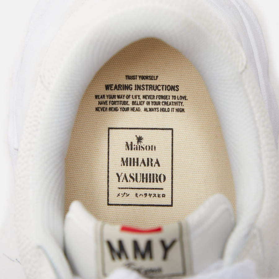 White Men Kith Mihara Yasuhiro Wayne Low OG Sole Bascket Leather Sneakers | 9726-ICGLS