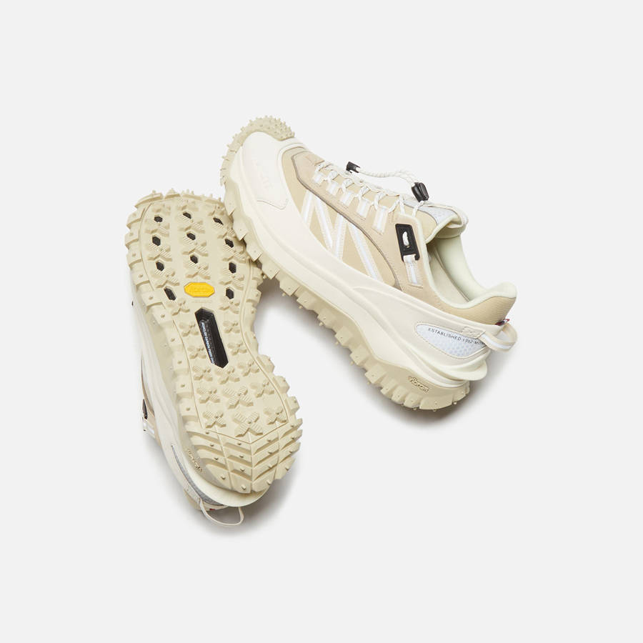 White Men Kith Moncler Trailgrip Low Top Sneakers | 1683-IOQGY