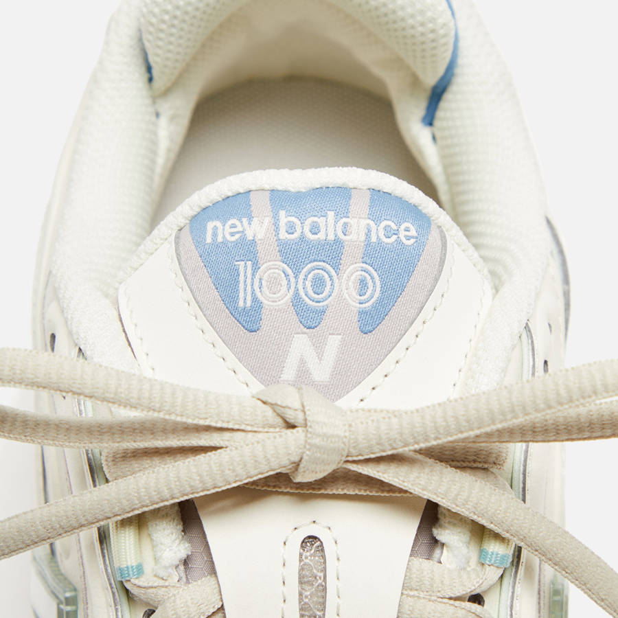 White Men Kith New Balance M1000 Sneakers | 6324-WIUNH