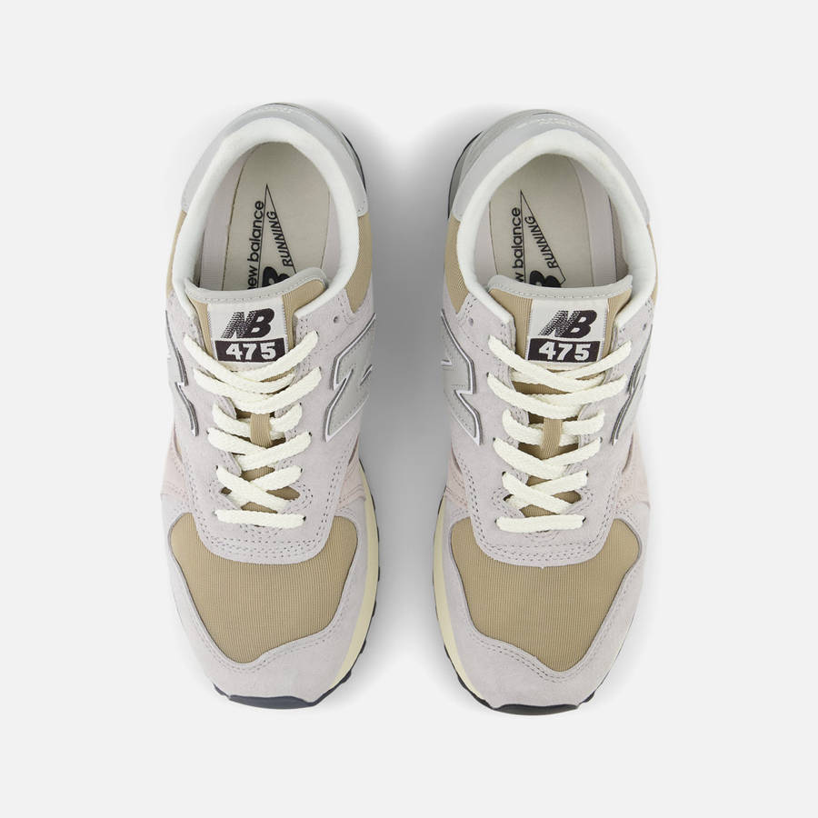 White Men Kith New Balance M475 Sneakers | 0671-UPIQS