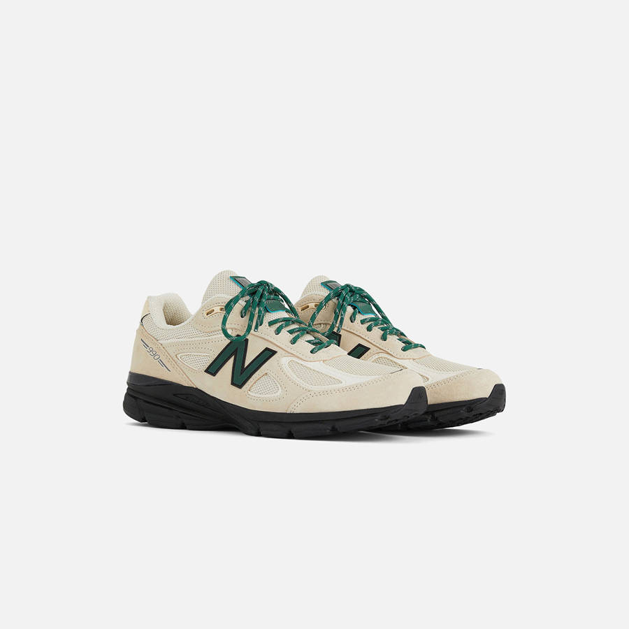 White Men Kith New Balance Made in USA 990v4 Sneakers | 8392-SUZPX