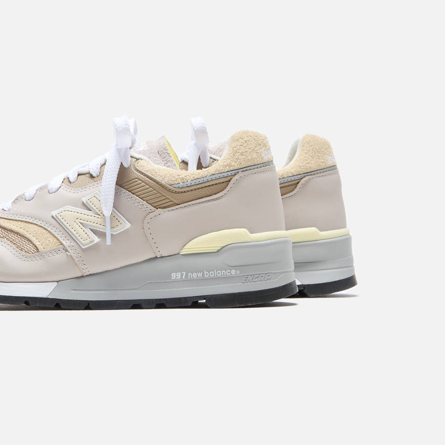 White Men Kith New Balance Made in USA 997 Sneakers | 5416-XWOKJ
