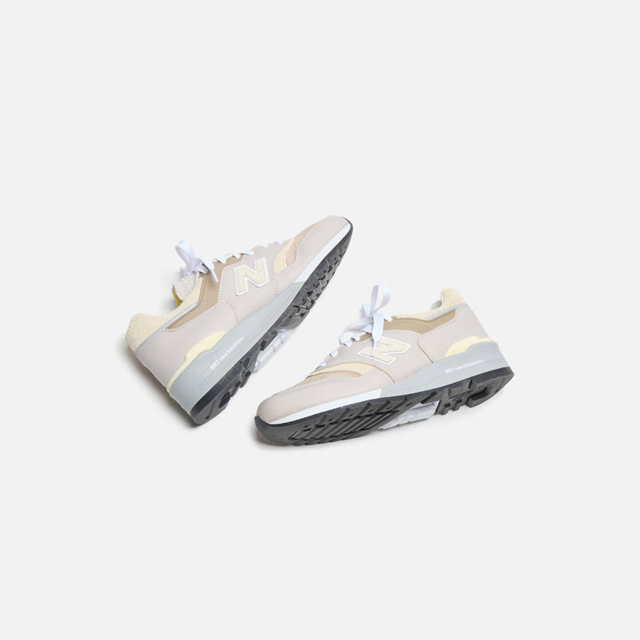 White Men Kith New Balance Made in USA 997 Sneakers | 5416-XWOKJ