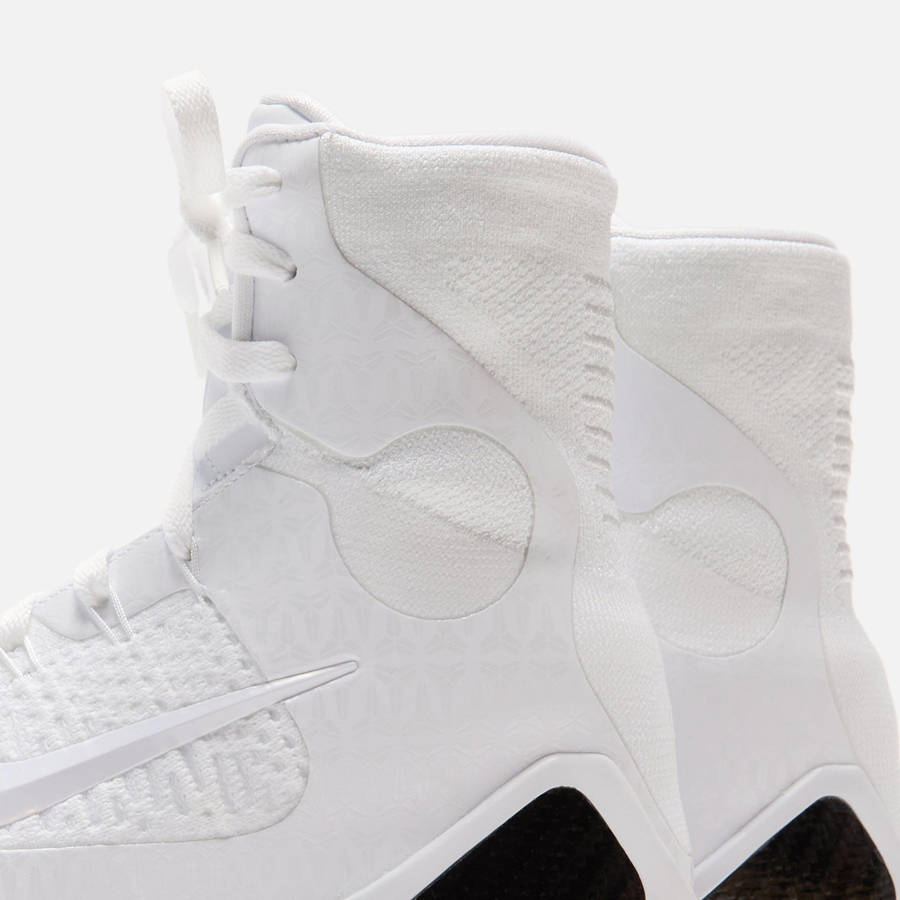 White Men Kith Nike Kobe 9 Elite High Protro Sneakers | 1247-RHXBK