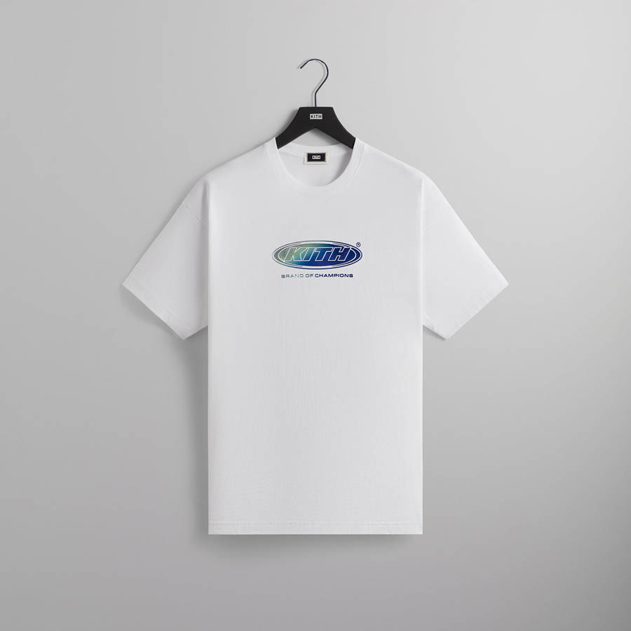 White Men Kith Ombre Circuit T-Shirt | 5768-LHGKW