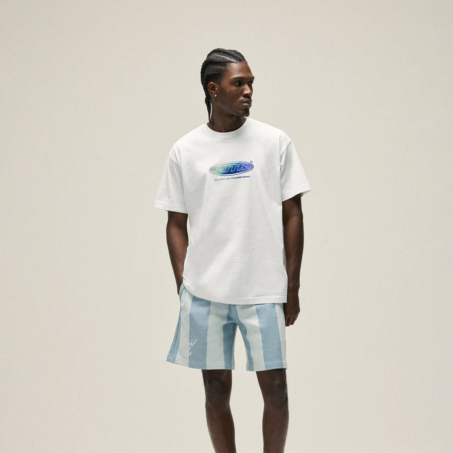 White Men Kith Ombre Circuit T-Shirt | 5768-LHGKW