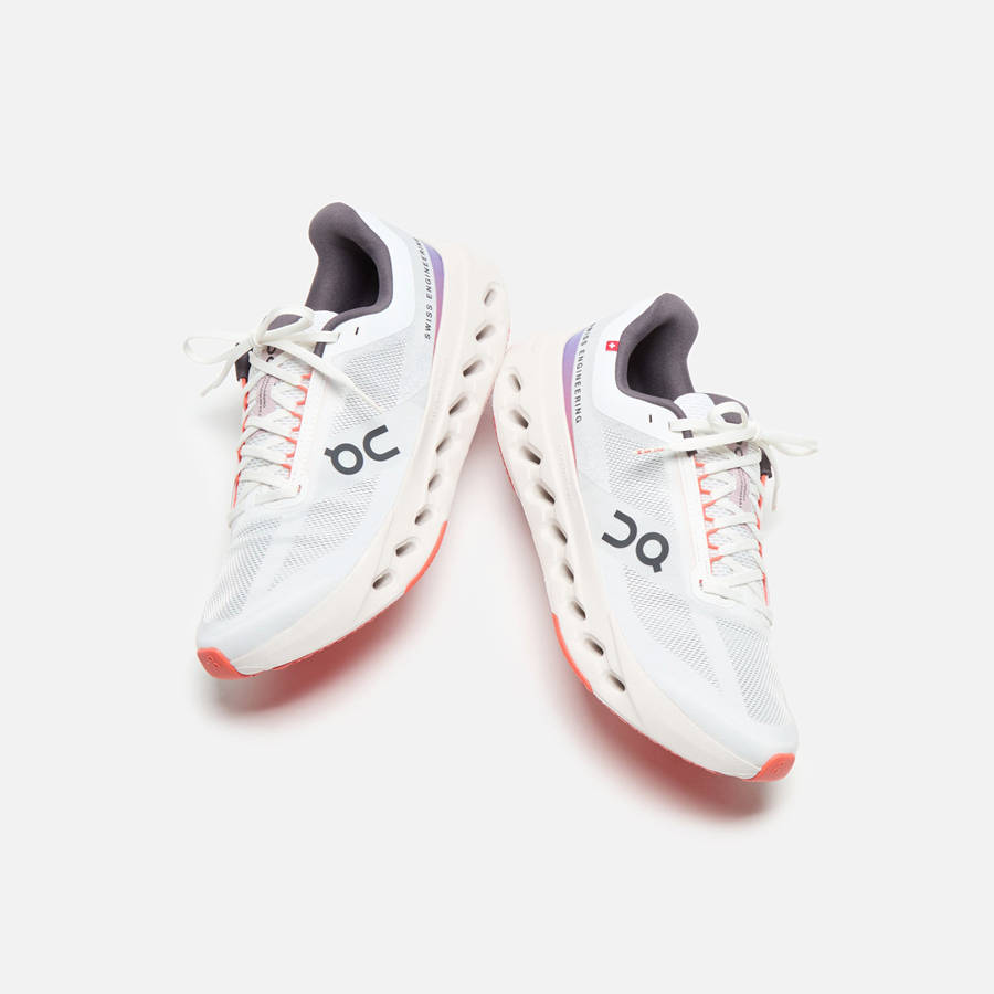 White Men Kith On Running Cloudsurfer Sneakers | 4063-OCYHE