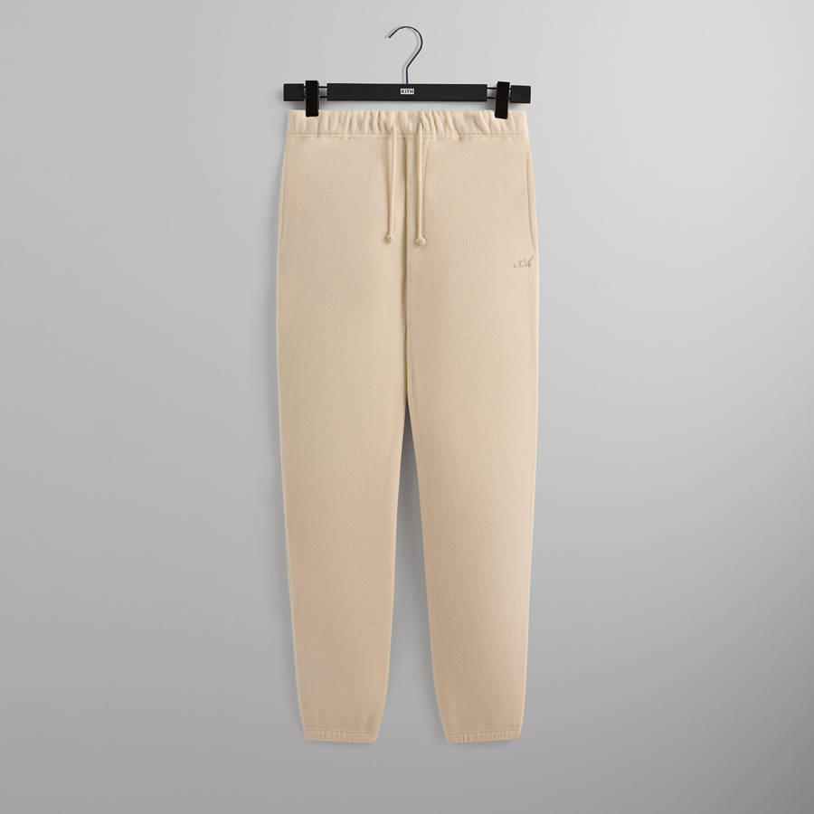 White Men Kith Polar Fleece Emmons Sweat Pants | 3159-ULMIT