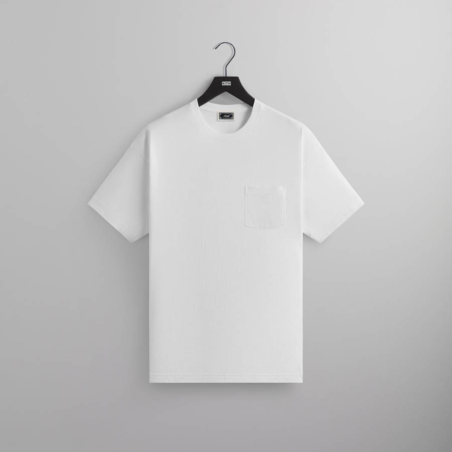 White Men Kith Short Sleeve Quinn T-Shirt | 2987-JYWMQ
