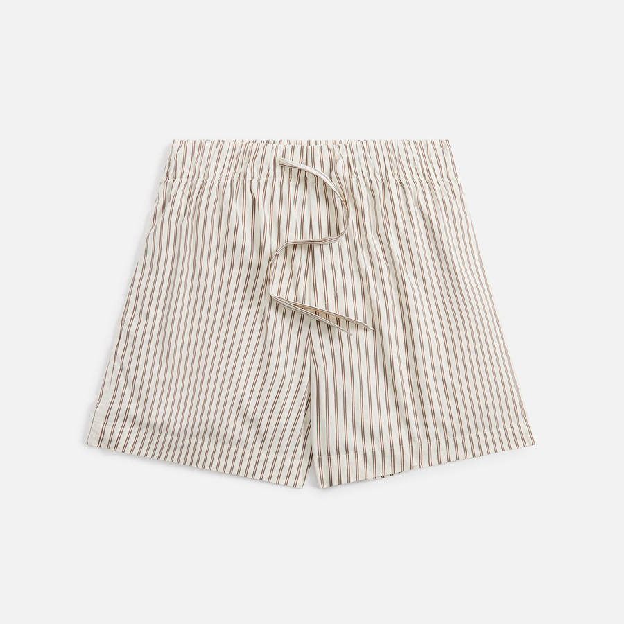 White Men Kith Tekla Poplin Pajama Shorts | 0369-DSARW