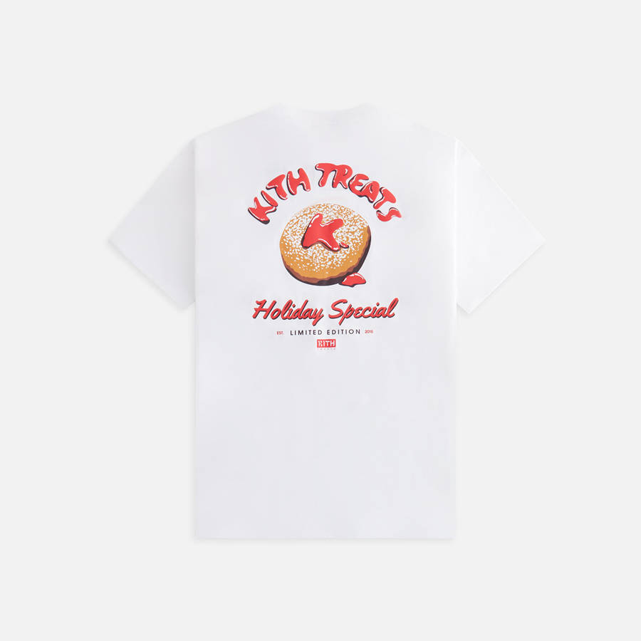 White Men Kith Treats Jelly Doughnut Pocket T-Shirt | 4102-ISKMJ