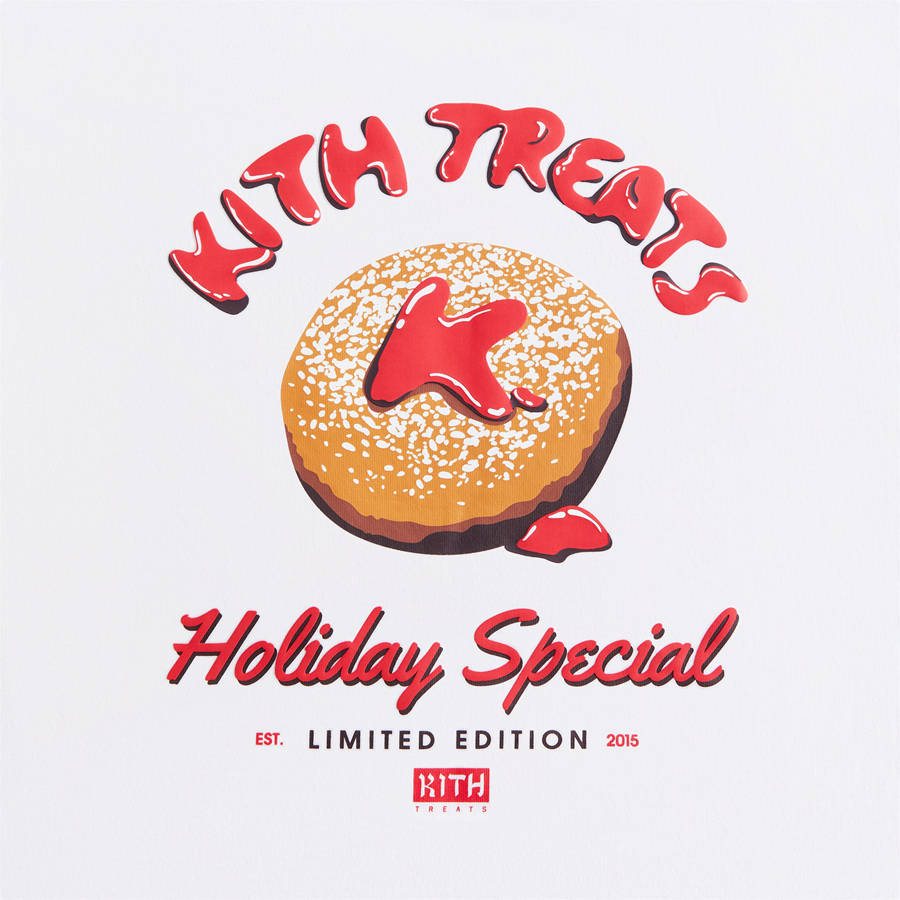 White Men Kith Treats Jelly Doughnut Pocket T-Shirt | 4102-ISKMJ