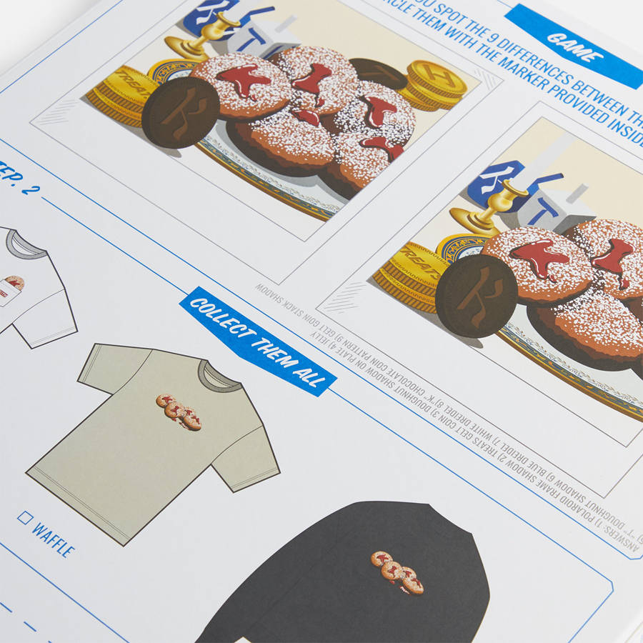 White Men Kith Treats Jelly Doughnut Pocket T-Shirt | 4102-ISKMJ