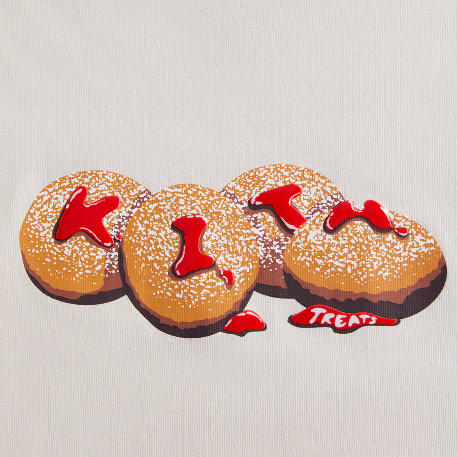 White Men Kith Treats Jelly Doughnut Shirts | 8564-DBJVT