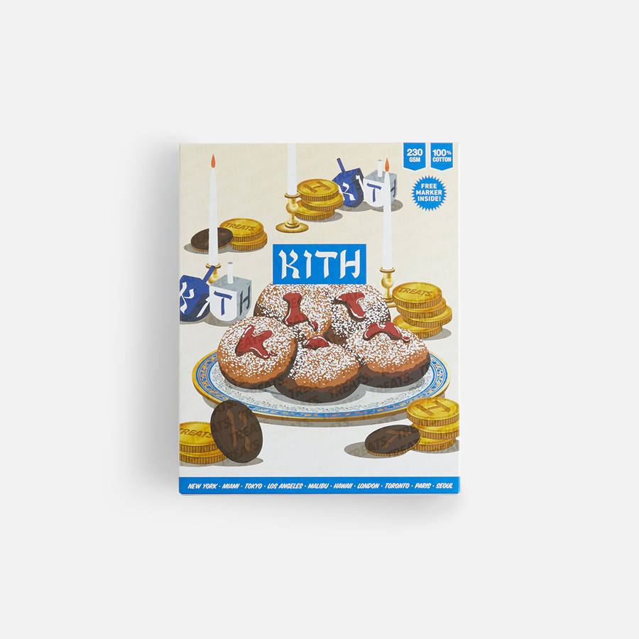 White Men Kith Treats Jelly Doughnut T-Shirt | 6097-CHEVU