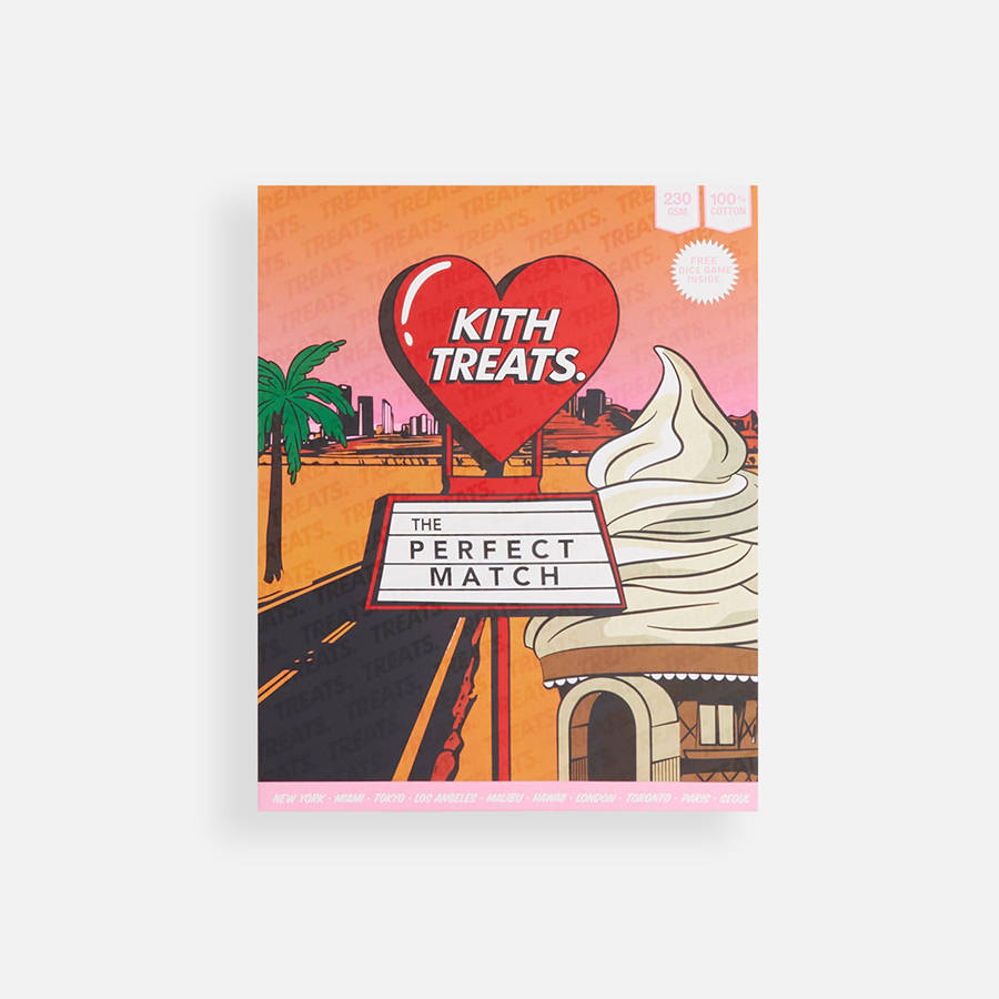 White Men Kith Treats Strawberry T-Shirt | 3652-QNJDV