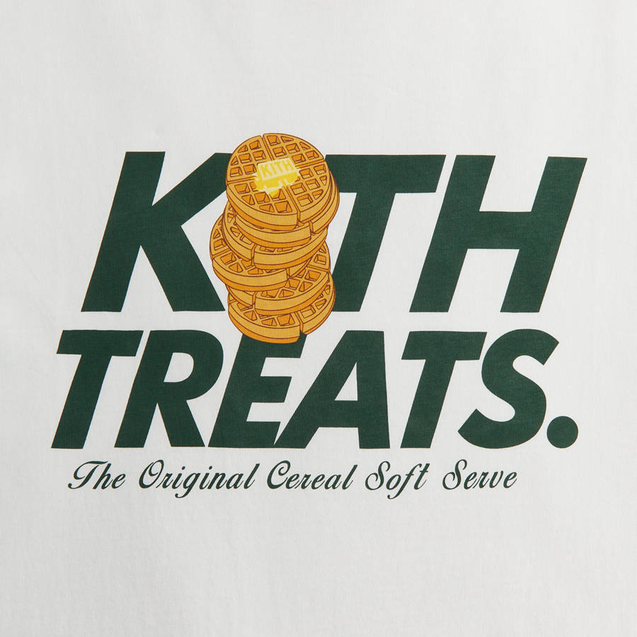 White Men Kith Treats Waffle Vintage Long Sleeve Shirts | 2753-NYUEF