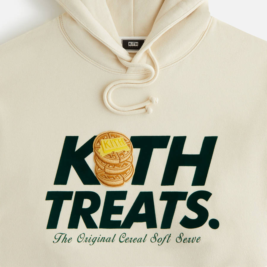 White Men Kith Treats Waffle Williams III Hoodie Sweatshirts | 6983-ZMOHR