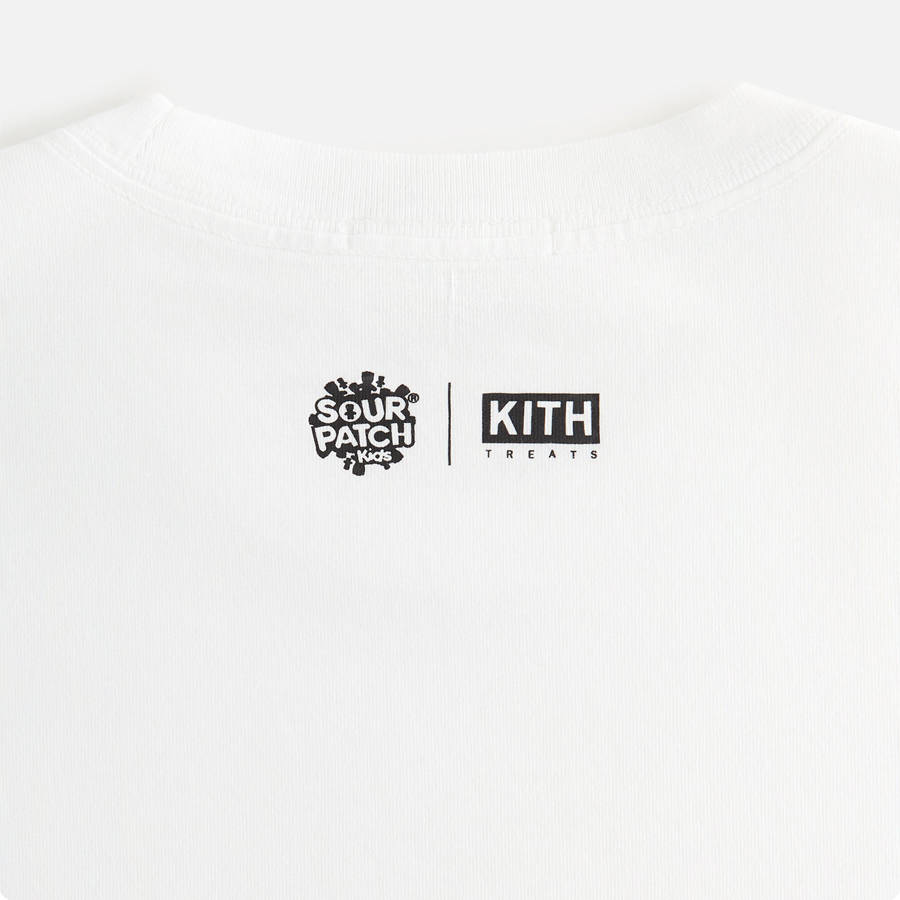 White Men Kith Treats for SOUR PATCH KIDS® Candy Box Vintage T-Shirt | 9765-LPZUB