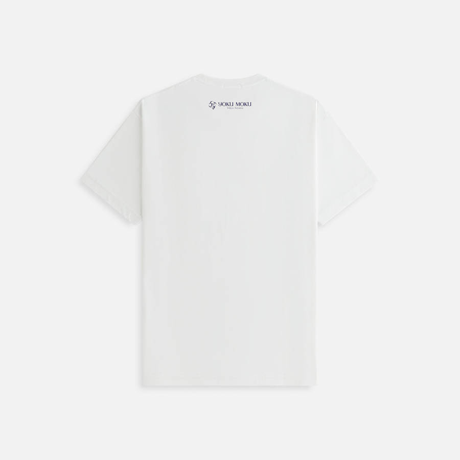 White Men Kith Treats for YOKU MOKU Pocket T-Shirt | 4106-GMQUX