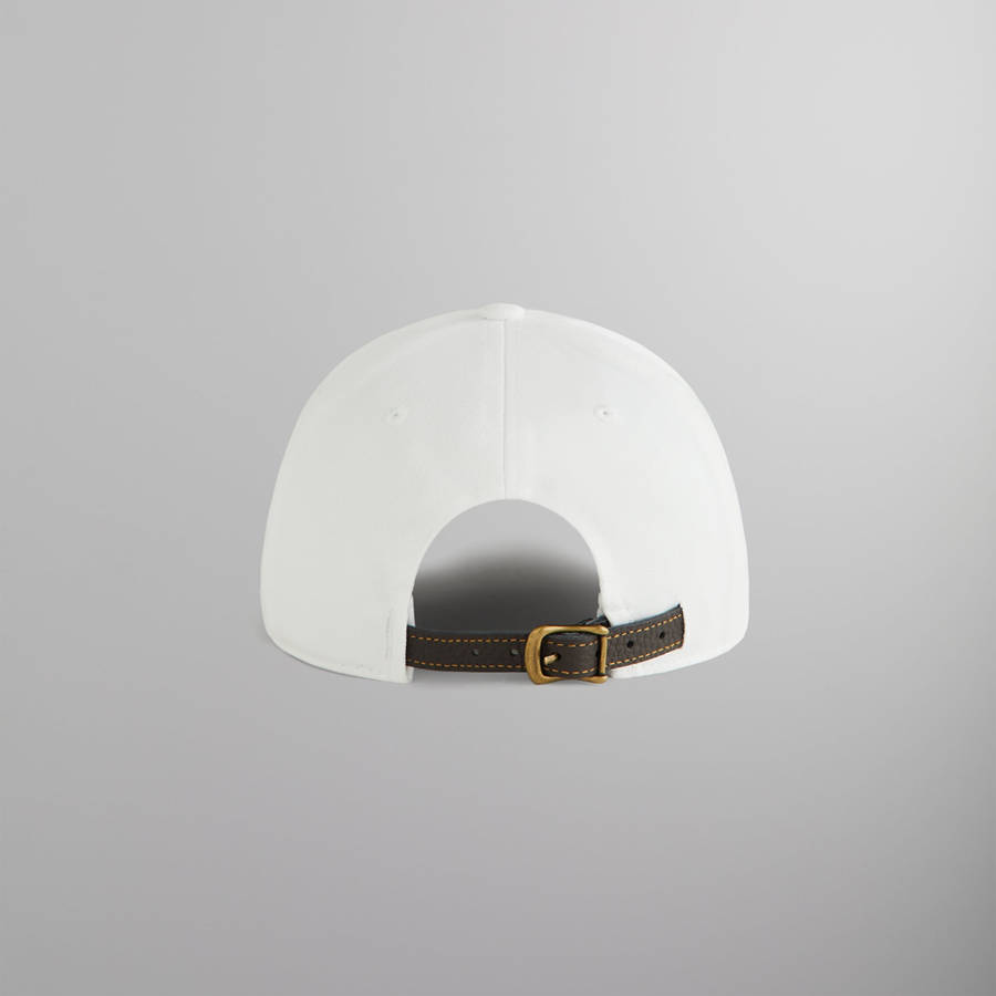 White Men Kith Two Tone Suede Brim Aaron Classic Cap | 9632-RKXMY