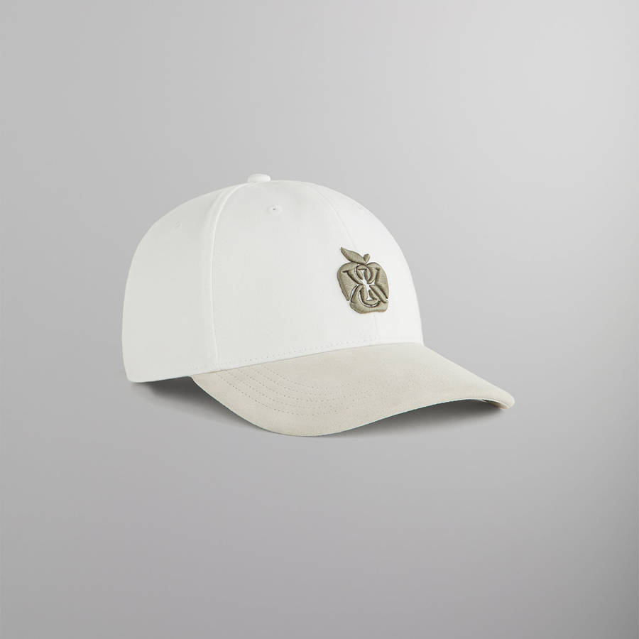 White Men Kith Two Tone Suede Brim Aaron Classic Cap | 9632-RKXMY