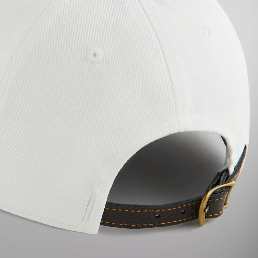 White Men Kith Two Tone Suede Brim Aaron Classic Cap | 9632-RKXMY