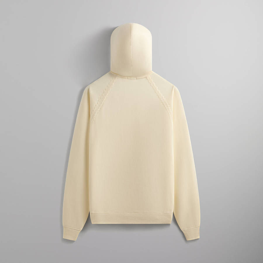 White Men Kith Vale Raglan Full Zip Hoodie Sweatshirts | 6147-DAWJN