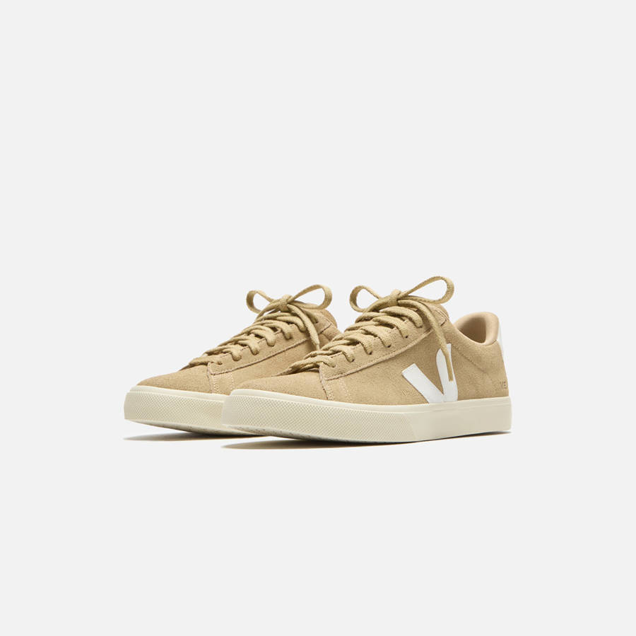 White Men Kith Veja Campo Sneakers | 5214-MPNGO