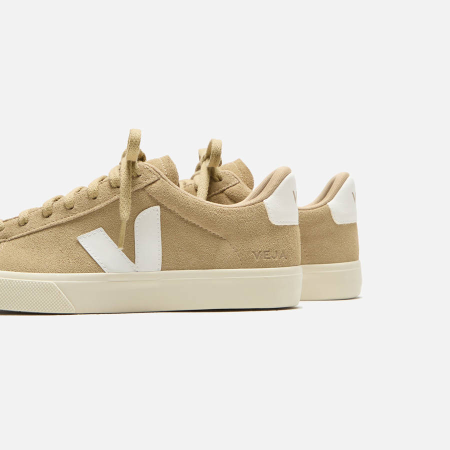White Men Kith Veja Campo Sneakers | 5214-MPNGO
