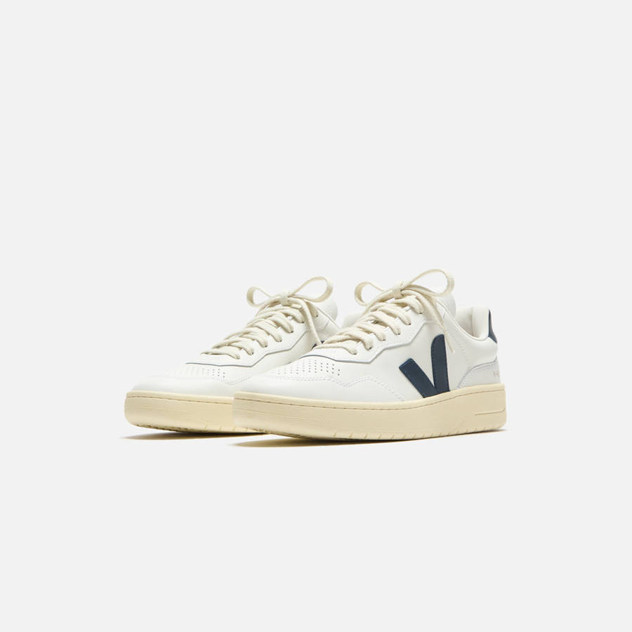 White Men Kith Veja V-90 Sneakers | 0346-ACGHN