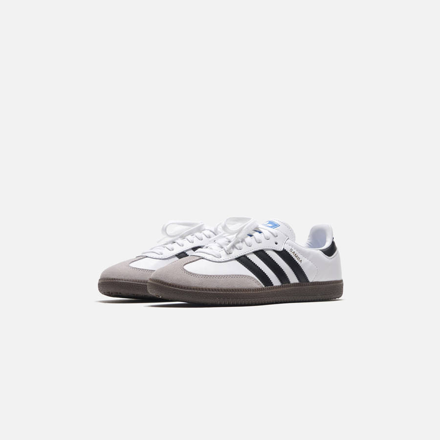 White Men Kith adidas Samba OG Sneakers | 2196-FEPYT